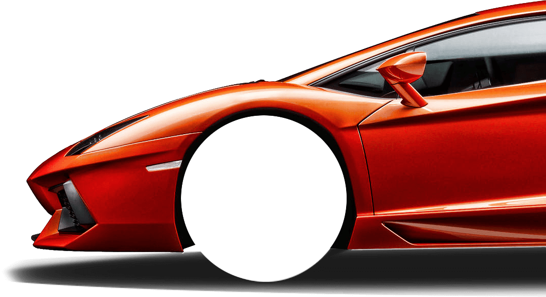 Lamborghini orange - Créateur et expert en sites internet - slide 1